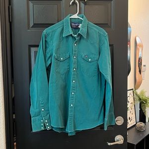 VINTAGE Wrangler Button Up